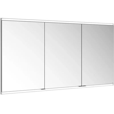 Armoire à miroir Keuco Royal Modular 2.0 - Argent anodisé, 3 portes, 2 prises - Publicité Armoire à miroir Keuco Royal Modular 2.0 - Argent anodisé, 3 portes, 2 prises - Publicité