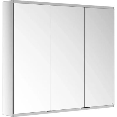 Armario con espejo Royal Modular 2.0 - Anodizado plateado - 3 puertas Armario con espejo Royal Modular 2.0 - Anodizado plateado - 3 puertas