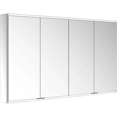 Keuco Royal Modular 2 - Armoire à miroir avec étagères en verre réglables - Publicité Keuco Royal Modular 2 - Armoire à miroir avec étagères en verre réglables - Publicité