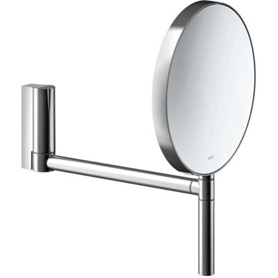 Specchio da parete Keuco - ingrandimenti 1x e 5x, cromo, 193mm Specchio da parete Keuco - ingrandimenti 1x e 5x, cromo, 193mm