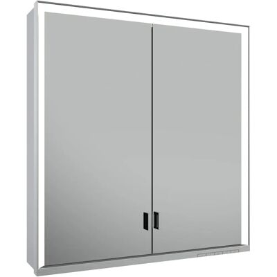 Armoire à Miroir Royal Lumos Keuco - 2 Portes - Argenté-Éloxé - Publicité Armoire à Miroir Royal Lumos Keuco - 2 Portes - Argenté-Éloxé - Publicité