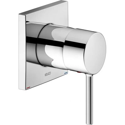 KEUCO IXMO Soft Kraan - Chroom, Rond, 90mm, 80mm Uitstekende Projectie - Eengreeps KEUCO IXMO Soft Kraan - Chroom, Rond, 90mm, 80mm Uitstekende Projectie - Eengreeps
