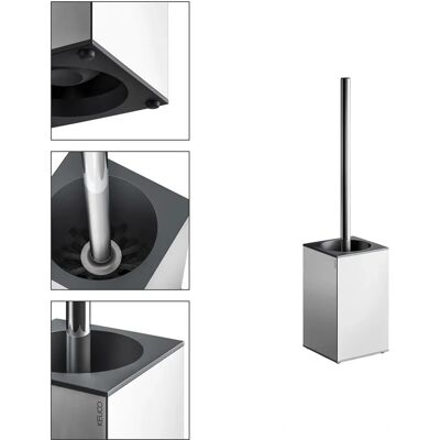 Set Perie WC Edizione 90 - Stand, Antracit, Modern Set Perie WC Edizione 90 - Stand, Antracit, Modern