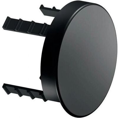 Keuco Black Selection afdekplaat voor pijponderbreker - Rond 90mm Keuco Black Selection afdekplaat voor pijponderbreker - Rond 90mm