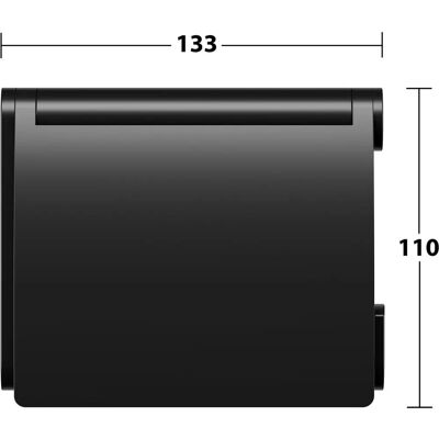 Keuco Modello 14960370000 Porta Rotolo Nero Opaco - Accessorio Bagno Keuco Modello 14960370000 Porta Rotolo Nero Opaco - Accessorio Bagno