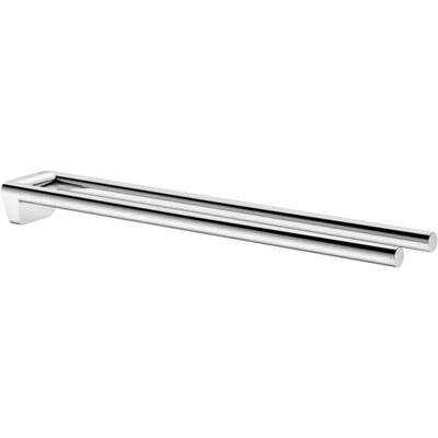 Portasalviette doppio cromato Keuco Reva - Accessorio bagno Portasalviette doppio cromato Keuco Reva - Accessorio bagno