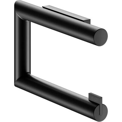 Portarotoli Carta Igiene Keuco Reva - Design Aperto - Nero Opaco - 12862370000 Portarotoli Carta Igiene Keuco Reva - Design Aperto - Nero Opaco - 12862370000