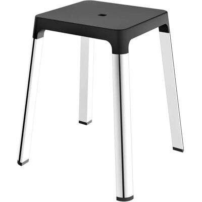 KEUCO AXESS Hocker - Aluminium, Schwarz - Hocker KEUCO AXESS Hocker - Aluminium, Schwarz - Hocker