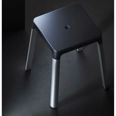 KEUCO Axess Hocker - Aluminium, Schwarz - Hocker KEUCO Axess Hocker - Aluminium, Schwarz - Hocker
