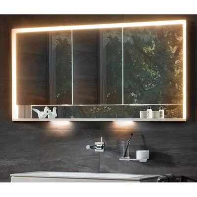 Keuco Royal Lumos Wandspiegelschrank - Touchsteuerung, LED-Beleuchtung, 3 Glaseinlegeböden Keuco Royal Lumos Wandspiegelschrank - Touchsteuerung, LED-Beleuchtung, 3 Glaseinlegeböden