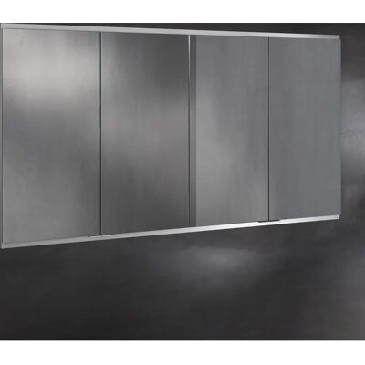 Keuco Royal P94 Aluminium Spiegelschrank - 4-türig - LED-Beleuchtung Keuco Royal P94 Aluminium Spiegelschrank - 4-türig - LED-Beleuchtung
