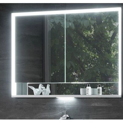 Armoire Miroir Encastrée Keuco Royal Lumos avec LED et Chauffage - Salle de Bain - Publicité Armoire Miroir Encastrée Keuco Royal Lumos avec LED et Chauffage - Salle de Bain - Publicité