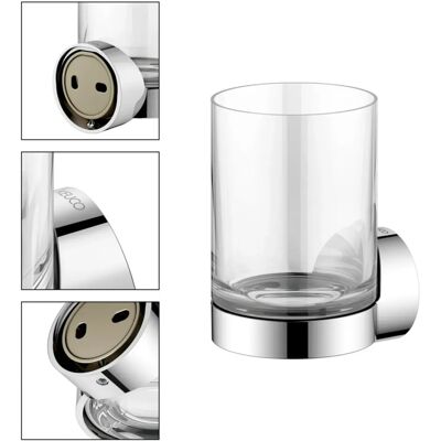 Soporte de cristal Keuco REVA - vaso para cepillo Soporte de cristal Keuco REVA - vaso para cepillo