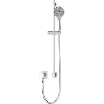 Keuco IXMO Duschsystem - Zweihebel Brausemischer, Verstellbare Brausestange, Eckige Rosette Keuco IXMO Duschsystem - Zweihebel Brausemischer, Verstellbare Brausestange, Eckige Rosette