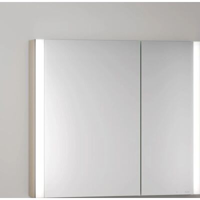 KEUCO Somaris Spiegelschrank - LED-Beleuchtung, asymmetrische Türen, verstellbare Regale KEUCO Somaris Spiegelschrank - LED-Beleuchtung, asymmetrische Türen, verstellbare Regale