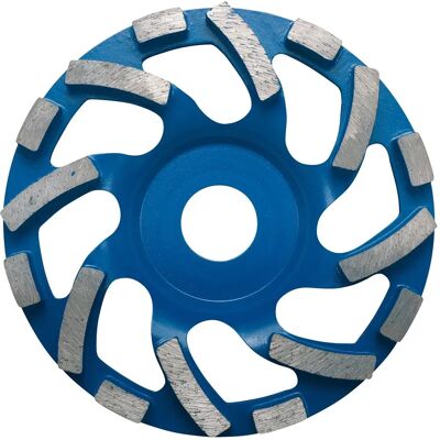 Diewe - New Fan Cup Blau - 125 mm - 22.23 mm Bohrung - Diamond grinding cup Diewe - New Fan Cup Blau - 125 mm - 22.23 mm Bohrung - Diamond grinding cup