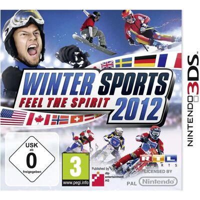 Nintendo 3DS - Sports d'Hiver 2012: Ressentez l'Esprit - Jeu de Sport - Publicité Nintendo 3DS - Sports d'Hiver 2012: Ressentez l'Esprit - Jeu de Sport - Publicité