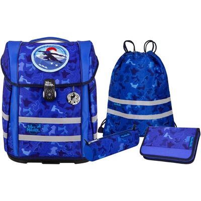 McNeill Perfecto Schulranzen-Set - Blau - Schulrucksack McNeill Perfecto Schulranzen-Set - Blau - Schulrucksack