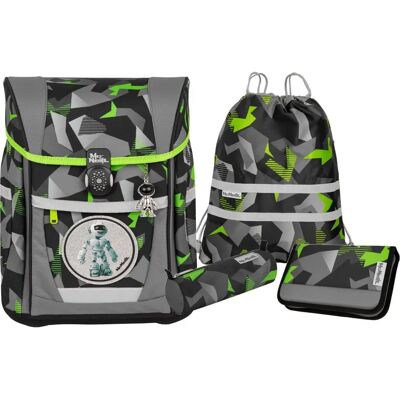 McNeill Tenero Techno Schulranzen - Leicht, Reflektierend, Ergonomisch McNeill Tenero Techno Schulranzen - Leicht, Reflektierend, Ergonomisch