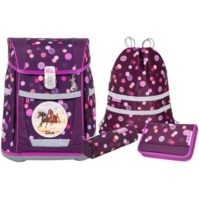 McNeill Tenero - 5-teiliges Schulranzen-Set - Rot McNeill Tenero - 5-teiliges Schulranzen-Set - Rot