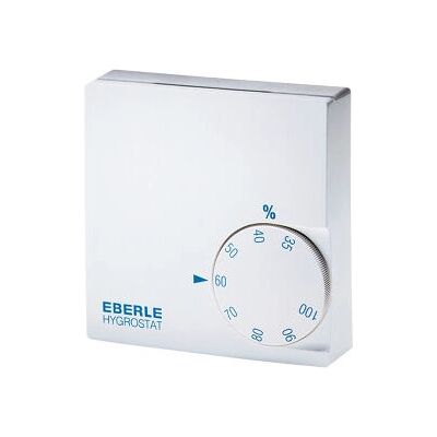 Igrostato Eberle HYG-E 6001 - Bianco, 35-100%, IP30 Igrostato Eberle HYG-E 6001 - Bianco, 35-100%, IP30