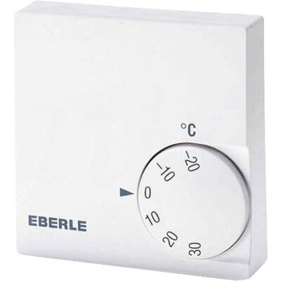 Eberle RTR-E 6705 Termostat - Vægmonteret, 5-60°C, Hvid Eberle RTR-E 6705 Termostat - Vægmonteret, 5-60°C, Hvid