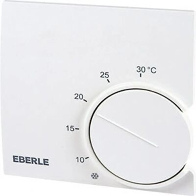 Eberle RTR 9722 Rumtermostat - 5-30°C, Hvid, Vægmontering Eberle RTR 9722 Rumtermostat - 5-30°C, Hvid, Vægmontering