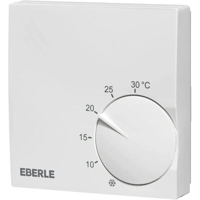 Eberle RTR-S 6721-1 Thermostat - Design fin, Montage mural, Blanc - Thermostat pour chauffage central Eberle RTR-S 6721-1 Thermostat - Design fin, Montage mural, Blanc - Thermostat pour chauffage central