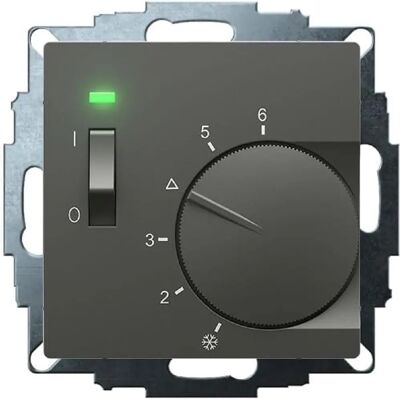 Eberle UTE 1015-Anthracite-55 Thermostat - Contrôleur de Température Eberle UTE 1015-Anthracite-55 Thermostat - Contrôleur de Température