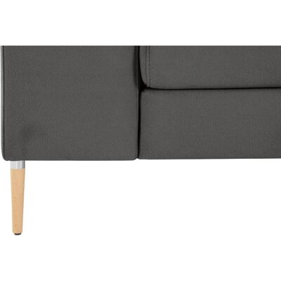 OTTO PRODUCTS Finnja L-Form Sofa - Microfaser, Grau - Modern Minimalistisch OTTO PRODUCTS Finnja L-Form Sofa - Microfaser, Grau - Modern Minimalistisch