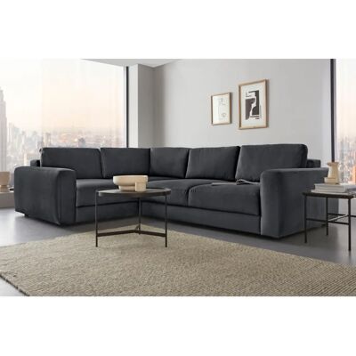 Places of Style Bloomfield L-Form Velours Sofa - Sofa Places of Style Bloomfield L-Form Velours Sofa - Sofa