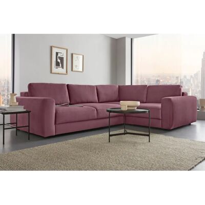 Places of Style Bloomfield L-Form Velours Ecksofa - Ecksofa Places of Style Bloomfield L-Form Velours Ecksofa - Ecksofa