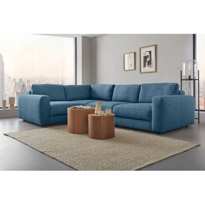 Places of Style Bloomfield L-Form Sofa - Grobe Struktur, Tiefe Sitzfläche, 5 Sitze Places of Style Bloomfield L-Form Sofa - Grobe Struktur, Tiefe Sitzfläche, 5 Sitze