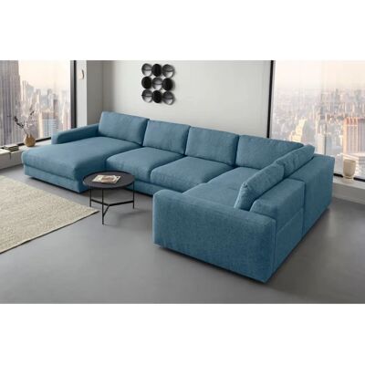 Places of Style Bloomfield U-Form Blau - Sofa Places of Style Bloomfield U-Form Blau - Sofa