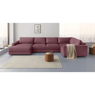 Places of Style Bloomfield Velours U-Form Sofa - Wohnzimmermöbel Places of Style Bloomfield Velours U-Form Sofa - Wohnzimmermöbel