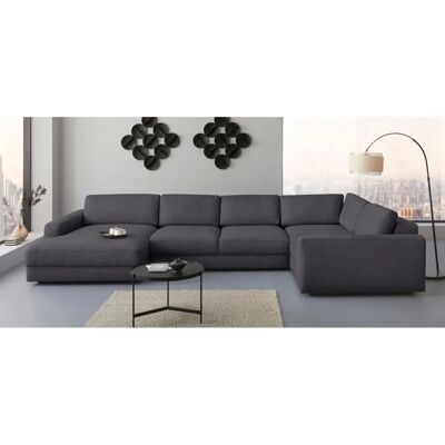 Places of Style Bloomfield U-Form Sofas - Grobe Struktur, XXL, Obsidian Places of Style Bloomfield U-Form Sofas - Grobe Struktur, XXL, Obsidian