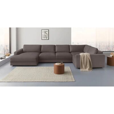 Places of Style Bloomfield U-Form Velours Sofa - Wohnzimmermöbel Places of Style Bloomfield U-Form Velours Sofa - Wohnzimmermöbel