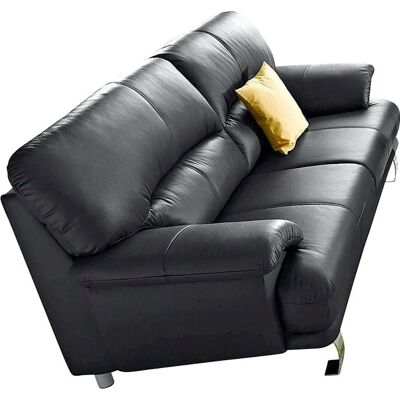 TRENDMANUFAKTUR Cecilia 3-Sitzer Italienisches Design Leder Sofa - Sofa TRENDMANUFAKTUR Cecilia 3-Sitzer Italienisches Design Leder Sofa - Sofa