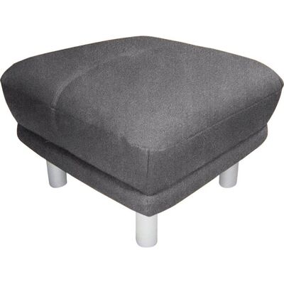 TRENDMANUFAKTUR Grau Microfaser Hocker - Relaxsessel TRENDMANUFAKTUR Grau Microfaser Hocker - Relaxsessel