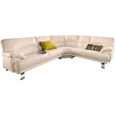 TRENDMANUFAKTUR Cecilia L-Form Microfaser-Sofa - Sofa TRENDMANUFAKTUR Cecilia L-Form Microfaser-Sofa - Sofa