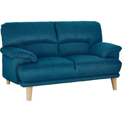 Trendmanufaktur Cecilia - Blau 2-Sitzer Sofa - Moderner Klassiker Trendmanufaktur Cecilia - Blau 2-Sitzer Sofa - Moderner Klassiker