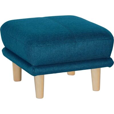 Trendmanufaktur Cecilia Fußhocker - Blau, 66x44x66cm - Modernes Design Trendmanufaktur Cecilia Fußhocker - Blau, 66x44x66cm - Modernes Design
