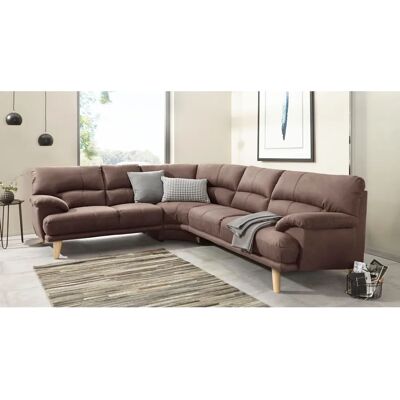 Trendmanufaktur Cecilia Vintage Mikrofaser L-Form Sofa - Eckcouch Trendmanufaktur Cecilia Vintage Mikrofaser L-Form Sofa - Eckcouch