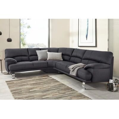 TRENDMANUFAKTUR Cecilia II - Hoher Rücken, FSC Holz, Chromfüße, Flexibel - Sofa TRENDMANUFAKTUR Cecilia II - Hoher Rücken, FSC Holz, Chromfüße, Flexibel - Sofa