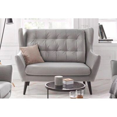 andasu Hemmink 2-Sitzer Sofa - Grau - Skandinavisches Design andasu Hemmink 2-Sitzer Sofa - Grau - Skandinavisches Design