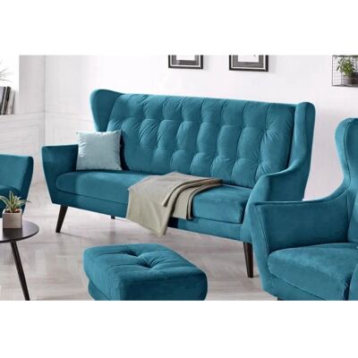 Andas Hemmink 3-Sitzer Sofa - Skandinavischer Stil Andas Hemmink 3-Sitzer Sofa - Skandinavischer Stil