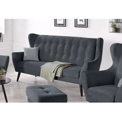 Andas Hemmink 3-Sitzer Sofa - Skandinavisches Design Andas Hemmink 3-Sitzer Sofa - Skandinavisches Design