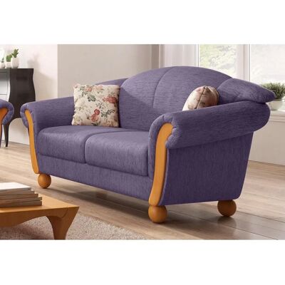 HOME AFFAIRE Milano Lila 2-Sitzer - Landhausstil HOME AFFAIRE Milano Lila 2-Sitzer - Landhausstil
