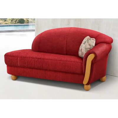 HOME AFFAIRE Milano roter Ottoman - Ottomane HOME AFFAIRE Milano roter Ottoman - Ottomane