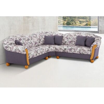 HOME AFFAIRE Milano L-Form Couch - Landhaus Charme HOME AFFAIRE Milano L-Form Couch - Landhaus Charme